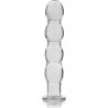NEBULA SERIES BY IBIZA - MODELL 10 DILDO BOROSILIKATGLAS KLAR 16.5 CM -O- 3.5 CM