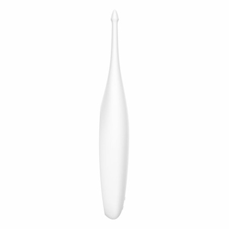 Gekrümmter Klitorisvibrator Satisfyer Weiß (17 x 3 cm)