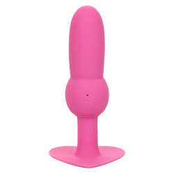 CALEXOTICS - FIRST TIME ANAL PLUG MIT PERLENSONDE 10 VIBRATIONEN ROSA