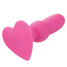 CALEXOTICS - FIRST TIME ANAL PLUG MIT PERLENSONDE 10 VIBRATIONEN ROSA