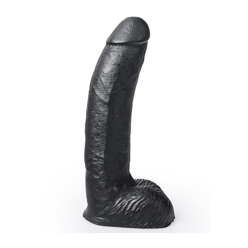 HUNG SYSTEM - REALISTISCHER DILDO SCHWARZ FARBE GEORGE 22 CM