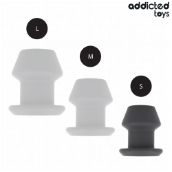 ADDICTED TOYS - EXTREM HOHL ANAL PLUG GRÖSSE S 7,5 CM