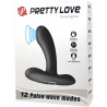 PRETTY LOVE - REMINGTON ANAL- UND VAGINAL-VIBRATIONSMASSAGER SCHWARZ