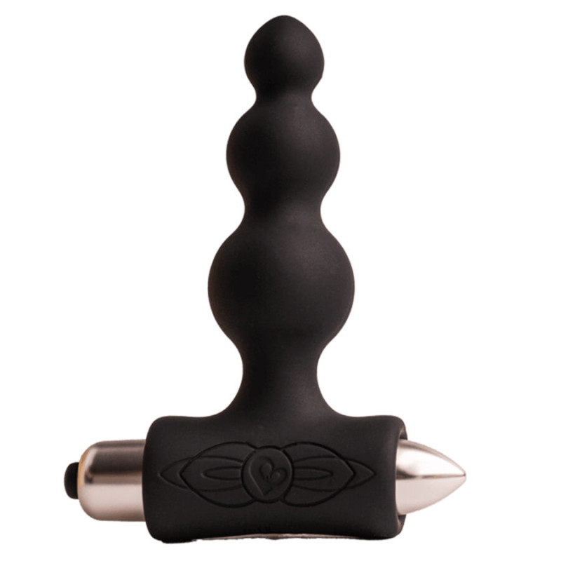 ROCKS-OFF - PETITE SENSATIONS BUBBLES ANAL PLUG VIBRATOR SCHWARZ