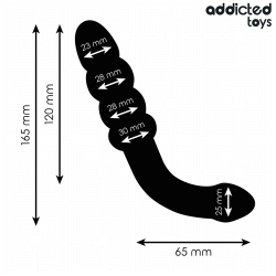 ADDICTED TOYS - DOPPELMASSAGER 16,5 CM