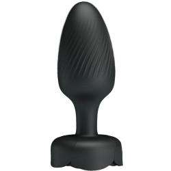 PRETTY LOVE - VARIAN ANAL PLUG MIT LED-LICHT SCHWARZ 10,8 CM