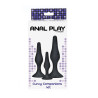 TOYJOY - ANAL PLAY CURVY COMPANIONS ANAL PLUG 3 STÜCK SCHWARZ