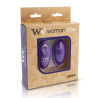 WOMANVIBE - ALSAN EGG REMOTE CONTROL SILIKON LILA