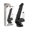 BASECOCK - ARTIKULIERBARER VIBRATOR MIT FERNBEDIENUNG SCHWARZ 20 CM -O- 4.5 CM