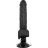 BASECOCK - REALISTISCHER VIBRATOR MIT FERNBEDIENUNG SCHWARZ 18.5 CM -O- 4CM