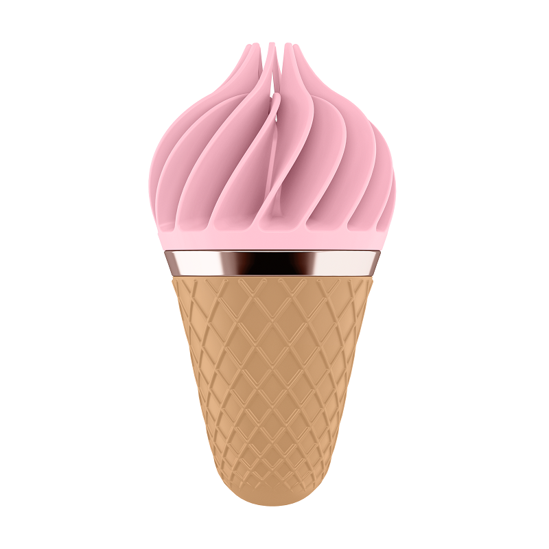 SATISFYER - SÜSSES LECKER SPINNATOR BRAUN & ROSA