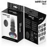 ADDICTED TOYS – ROTIERENDER VIBRIERENDER ANALPLUG MIT LED-LICHT UND FERNBEDIENUNG