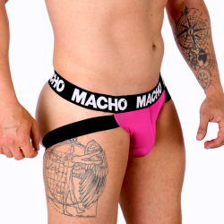 MACHO - MX28FR JOCK PINK NEON M