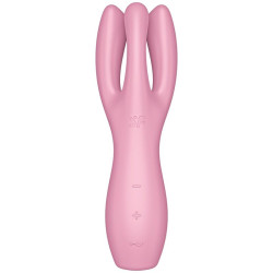 SATISFYER - THREESOME 3 VIBRATOR ROSA