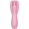 SATISFYER - THREESOME 3 VIBRATOR ROSA