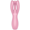SATISFYER - THREESOME 3 VIBRATOR ROSA