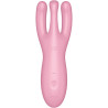 SATISFYER - THREESOME 4 VIBRATORAPP ROSA