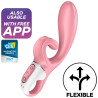 SATISFYER - HUG ME RABBIT VIBRATOR APP ROSA