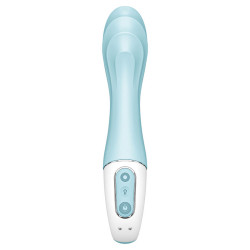 SATISFYER - AIR PUMP VIBRATOR 5+ AUFBLASBARE G-SPOT-VIBRATOR-APP BLAU