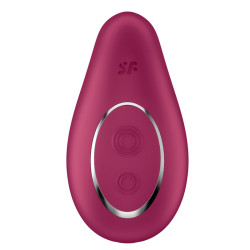 SATISFYER - DIPPING DELIGHT AUFLEGVIBRATOR ROT