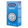 Kondome Durex Natural Ø 5,6 cm (12 uds)