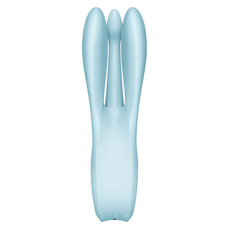 SATISFYER - THREESOME 1 VIBRATOR BLAU