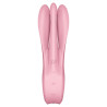 SATISFYER - THREESOME 1 VIBRATOR ROSA