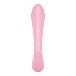 SATISFYER - TRIPLE OH HYBRID VIBRATION ROSA