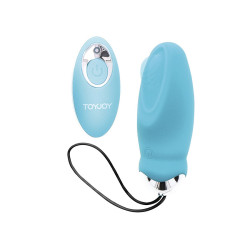 TOYJOY - HAPPINESS IM SO EGGCITED VIBRATOR FERNBEDIENUNG BLAU