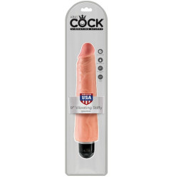 KING COCK - STIFFY REALISTISCHER VIBRATOR 23 CM - NATÜRLICH