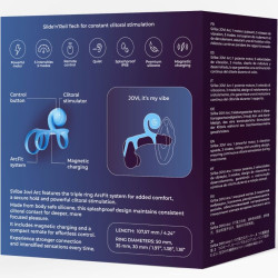 SNAIL VIBE - JOVI ARC COUPLE RING FERNBEDIENUNG BLAU