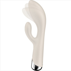 SATISFYER - SPINNING RABBIT 1 KLITORIS UND G-SPOT STIMULATION BEIGE