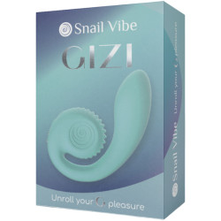 SNAIL VIBE - GIZI DUAL STIMULATOR TÜRKIS