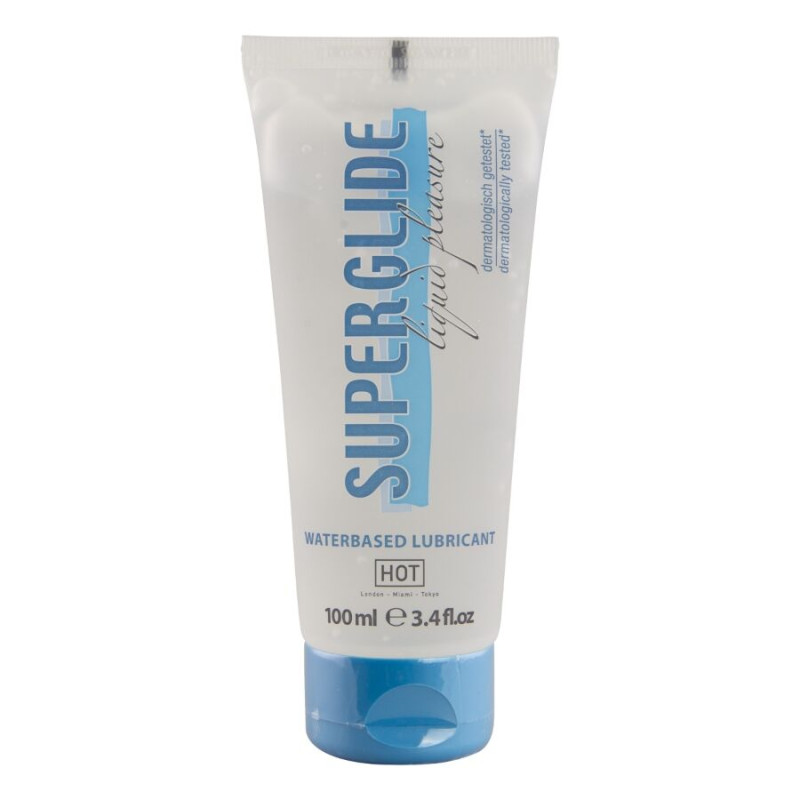 HOT - SUPERGLIDE LIQUID PLEASURE GLEITMITTEL AUF WASSERBASIS 100 ML