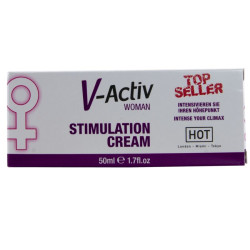 HOT - V-ACTIV STIMULATIONSCREME FÜR FRAUEN 50 ML
