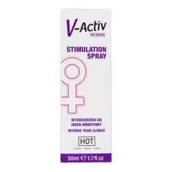 HOT - V-ACTIV STIMULATIONSSPRAY FÜR FRAUEN 50 ML