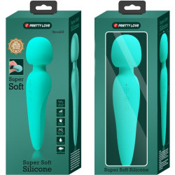 PRETTY LOVE - MEREDITH MASSAGER 12 VIBRATIONSMODI AQUA GRÜN