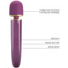 PRETTY LOVE - MASSAGER 7 VIBRATIONSMODI LILA