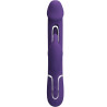 PRETTY LOVE - KAMPAS RABBIT 3 IN 1 MULTIFUNKTIONSVIBRATOR MIT ZUNGE VIOLETT