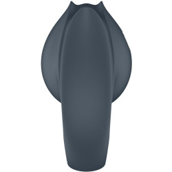 SATISFYER - PERFECT PAIR 2 MULTIVIBRATOR 2 IN 1 PENISRING UND FINGERSTIMULATOR GRAU