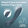 SATISFYER - G-SPOT WAVE 4 12 VIBRATIONSPROGRAMM VIBRATOR DUNKELGRAU