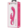 PRETTY LOVE - NOVAK RABBIT VIBRATOR 12 VIBRATIONEN ROSA