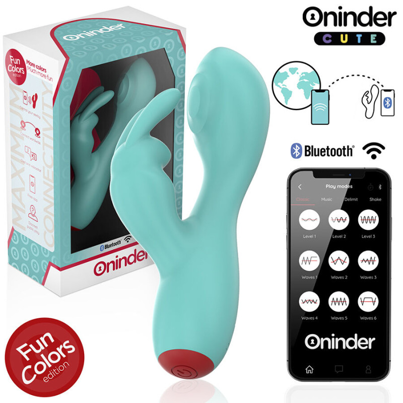 ONINDER CUTE - LOVE BUNNY G-SPOT KLITORALVIBRATOR - KOSTENLOSE WELTWEITE APP