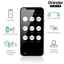 ONINDER CUTE - LOVE BUNNY G-SPOT KLITORALVIBRATOR - KOSTENLOSE WELTWEITE APP