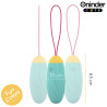 ONINDER CUTE - LOVE PLEASURE VIBRO-ROTIERENDES SILIKON-EDELSTEIN-EI - KOSTENLOSE WELTWEITE APP
