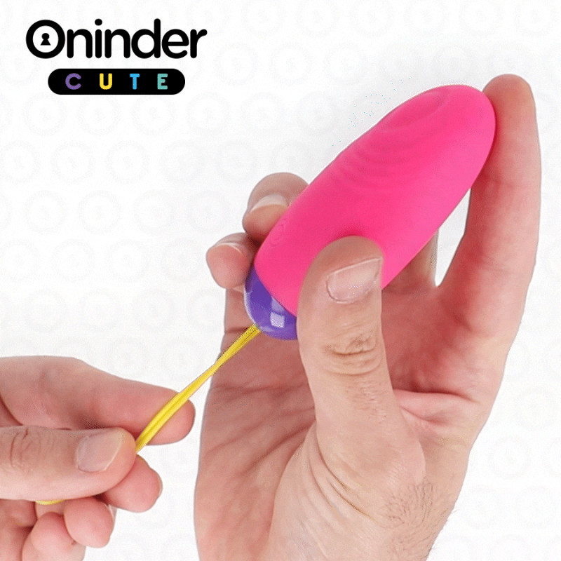 ONINDER CUTE - LOVE PLEASURE VIBRO-WAVE TAPPING SILIKON-EI - KOSTENLOSE WELTWEITE APP