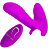 PRETTY LOVE - MASSAGER & VIBRATOR 12 VIBRATIONEN FERNBEDIENUNG LILA