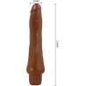 BAILE - DRYAD REALISTISCHER VIBRATOR 25 CM MULATTE