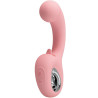 PRETTY LOVE - ERYNNYES G-SPOT VIBRATOR + KLITORIS-STIMULATOR 10 VIBRATIONEN ROSA