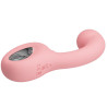 PRETTY LOVE - ERYNNYES G-SPOT VIBRATOR + KLITORIS-STIMULATOR 10 VIBRATIONEN ROSA